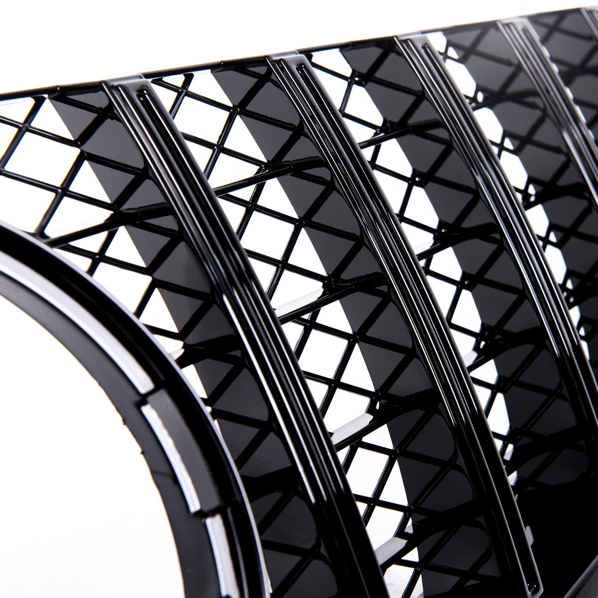 Frontgrill Hochglanz Schwarz Panamericana GT passend für Mercedes E-Klasse C207 09-13