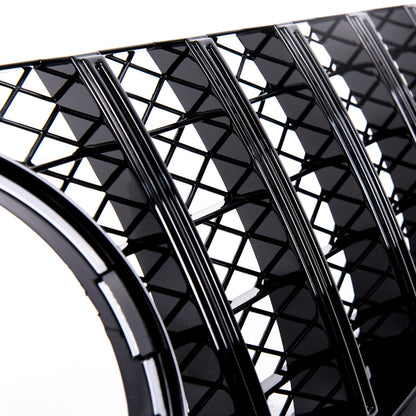 Frontgrill Hochglanz Schwarz Panamericana GT passend für Mercedes E-Klasse C207 09-13