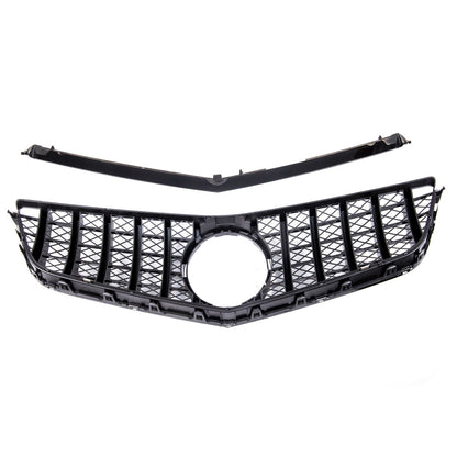 Frontgrill Hochglanz Schwarz Panamericana GT passend für Mercedes E-Klasse C207 09-13