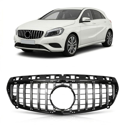 Kühlergrill Chrom Panamericana GT passend für Mercedes A-Klasse W176 2012-2015