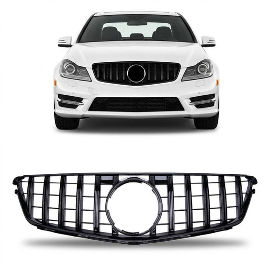 Kühlergrill Panamericana GT passend für Mercedes C-Klasse W204 2007-2015