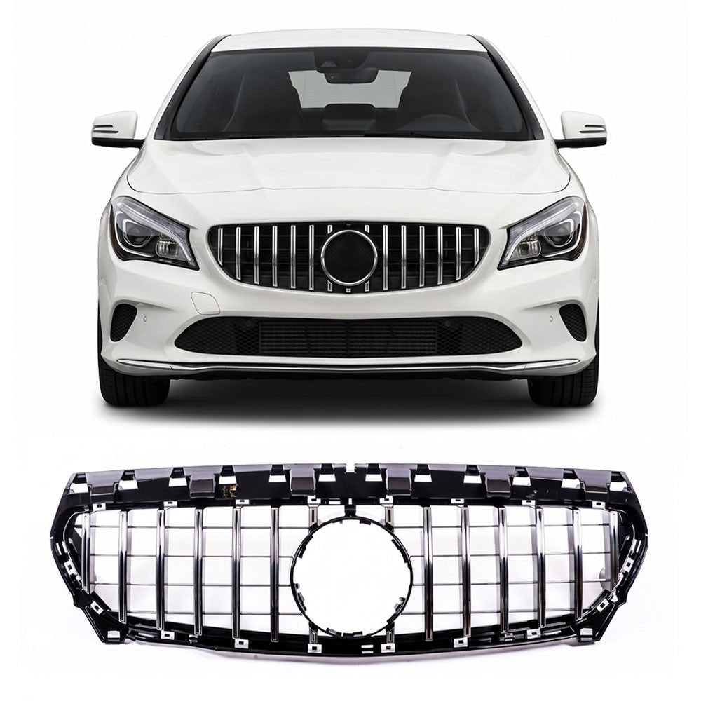 Kühlergrill Chrom Panamericana GT passend für Mercedes CLA C117 2016-2019