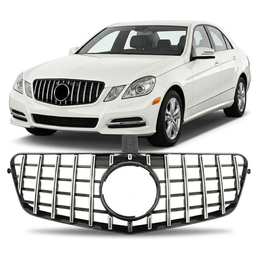 Kühlergrill Chrom Panamericana GT passend für Mercedes E-Klasse W212 2009-2013