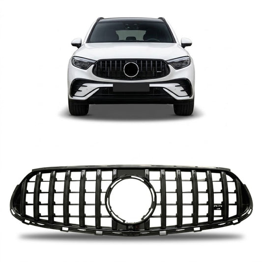 Kühlergrill Hochglanz Schwarz passend für Mercedes GLC X254 2023+