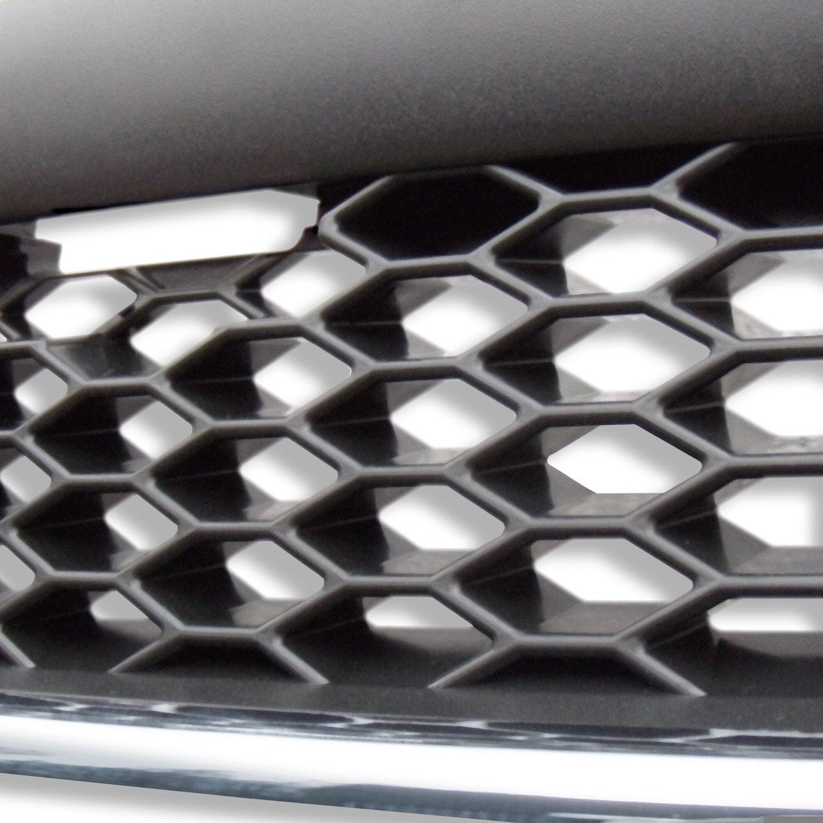 Kühlergrill ohne Emblem Chrom & Schwarz passend für Opel Astra G 1997-2004