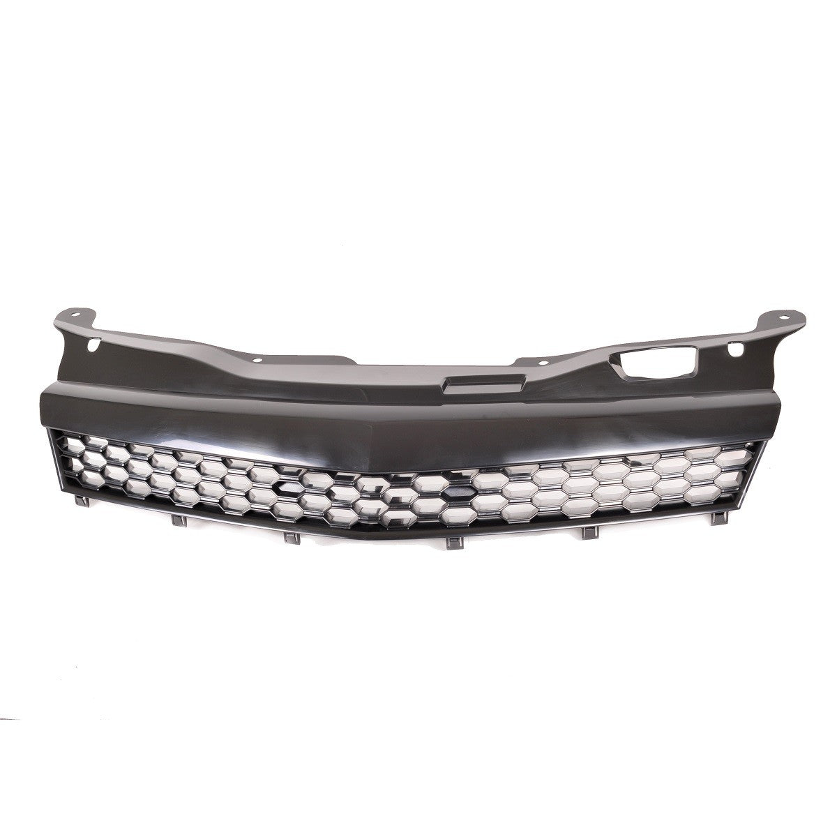 Kühlergrill ohne Emblem Mesh Schwarz passend für Opel Astra H 2004-2007