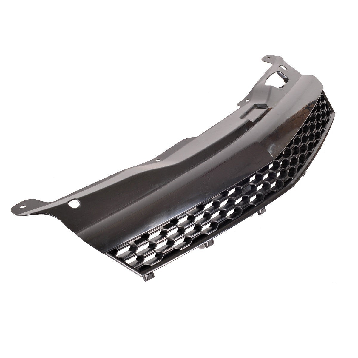 Kühlergrill ohne Emblem Mesh Schwarz passend für Opel Astra H 2004-2007