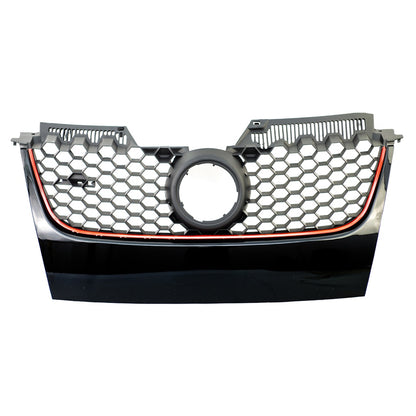 Roter Kühlergrill VW Golf 5 GTI 2003-2009 ABS-Kunststoff Sport-Design