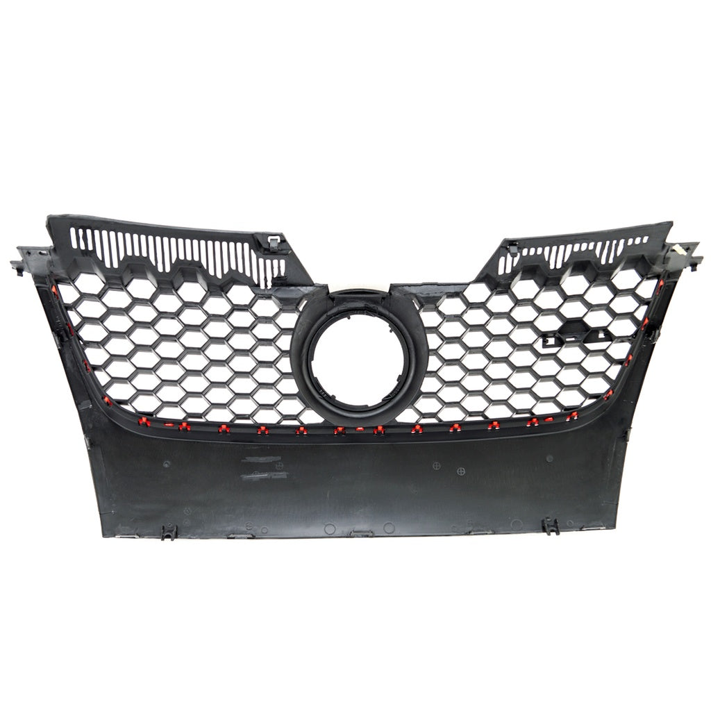 Roter Kühlergrill VW Golf 5 GTI 2003-2009 ABS-Kunststoff Sport-Design