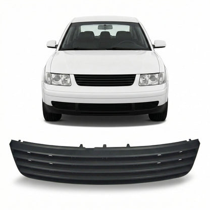 Kühlergrill ohne Emblem Schwarz passend für VW Passat B5 3B 1996-2000