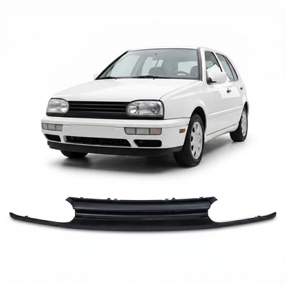 Kühlergrill ohne Emblem Matt Schwarz passend für VW Golf 3 1991-1997