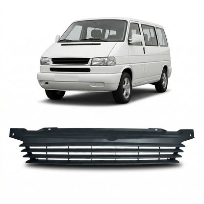 Kühlergrill ohne Emblem Matt Schwarz passend für VW Transporter T4 1996-2003