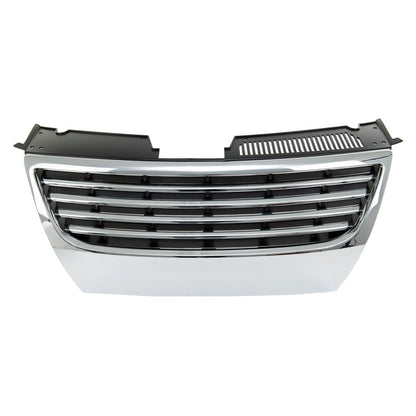 Sport Kühlergrill Chrom Schwarz für VW PASSAT B6 Limousine Variant ohne PDC 2005-2011