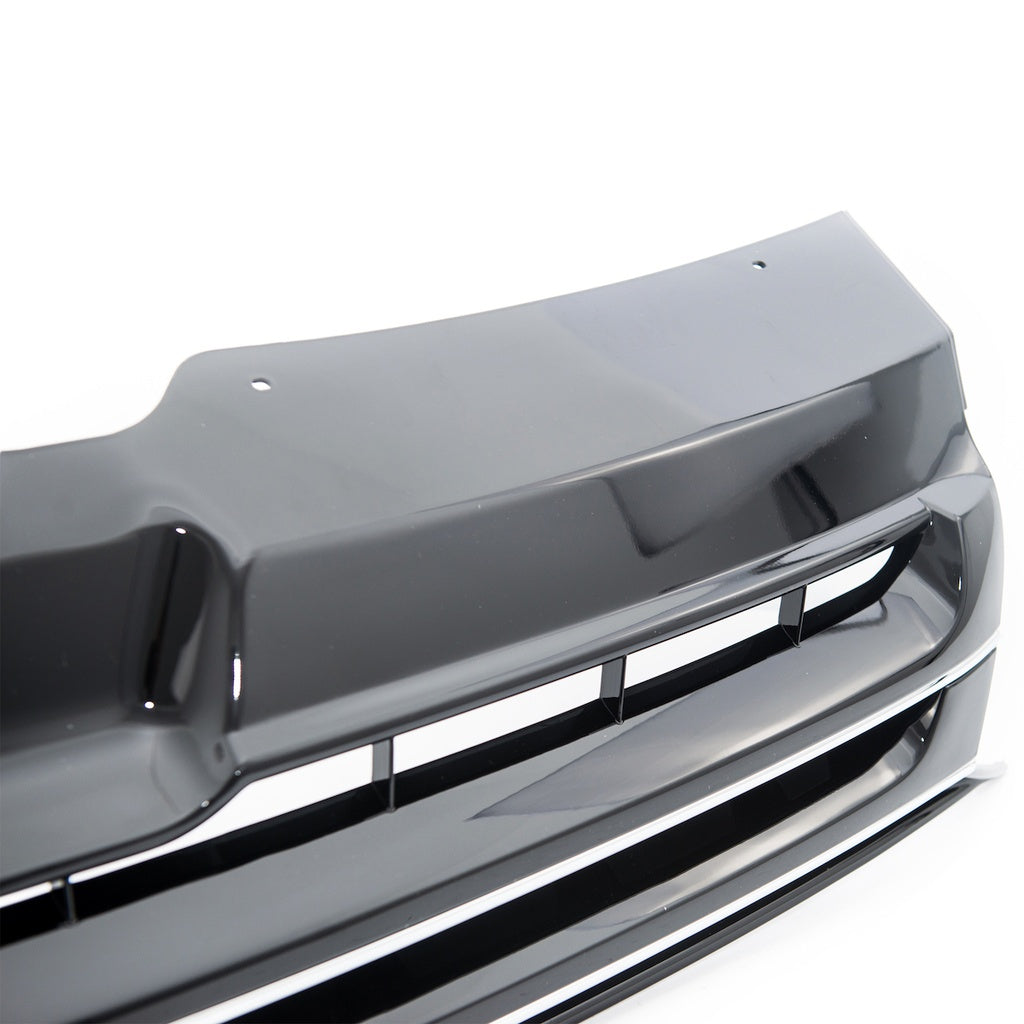 Sport Kühlergrill Schwarz Chromleiste für VW TRANSPORTER MULTIVAN T5 2009-2015
