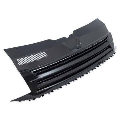 Kühlergrill Badgeless Glänzend Schwarz für VW Transporter T6 Pre-Facelift 2015-2019