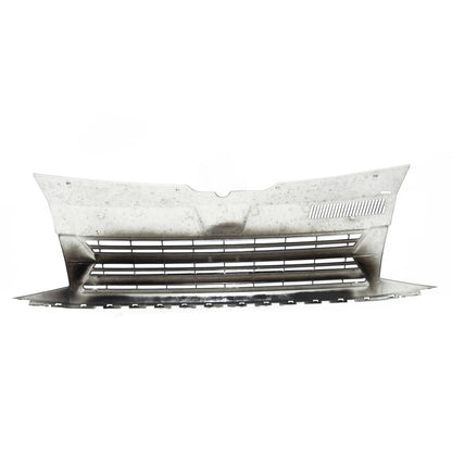 Sport Kühlergrill Badgeless Schwarz Chromstreifen für VW TRANSPORTER MULTIVAN T6