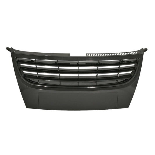Sport Kühlergrill Badgeless Schwarz für VW TOURAN 1T1 1T2 2006-2010 Modell