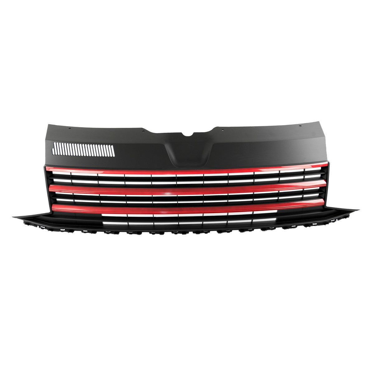 Badge-less Frontgrill mit roten Akzenten passend für VW T6 2015-2019
