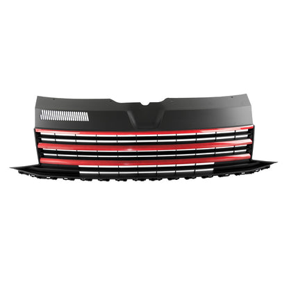 Badge-less Frontgrill mit roten Akzenten passend für VW T6 2015-2019