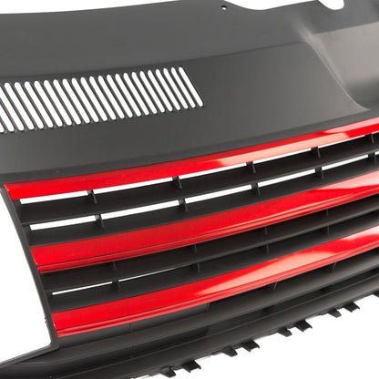 Badge-less Frontgrill mit roten Akzenten passend für VW T6 2015-2019