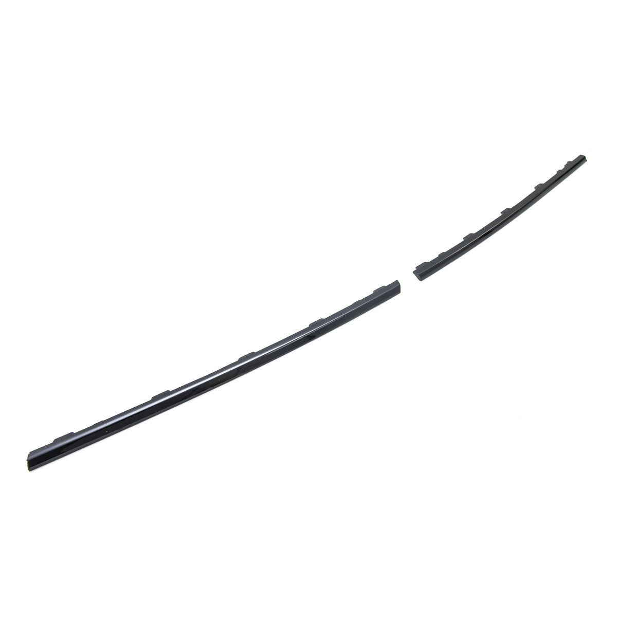 Kühlergrill Akzente Hochglanz Schwarz passend für VW T6.1 Transporter 19-24