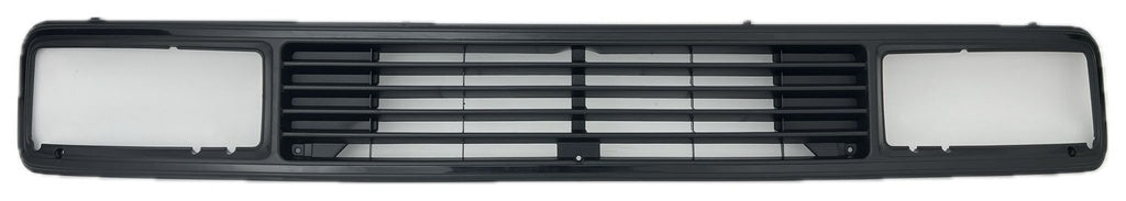 Schwarzer Kühlergrill ohne Abzeichen für Volkswagen T3 1979-1992 Modell