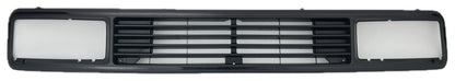Schwarzer Kühlergrill ohne Abzeichen für Volkswagen T3 1979-1992 Modell