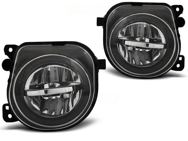 Tuning-Tec LED Nebelscheinwerfer für BMW 5er F10 F F11 / F07 LCI 13-16 schwarz