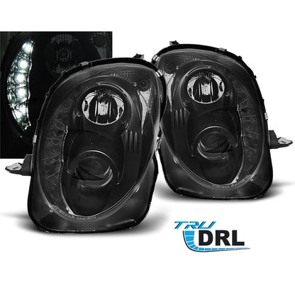 SCHEINWERFER ALFA ROMEO MITO 08-19 TRU DRL SCHWARZ