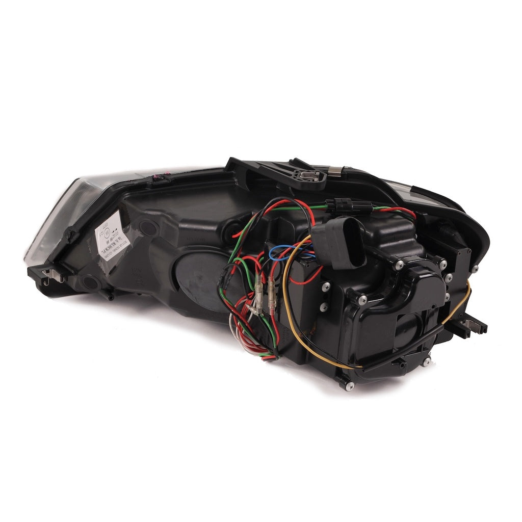 Scheinwerfer Halogen Schwarz mit Tagfahrlicht passend für AUDI A3 (8P) Sportback Schrägheck Facelift 2008-2012