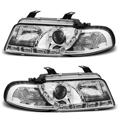 Scheinwerfer Tagfahrlicht Chrom passend für Audi A4 11.94-12.98