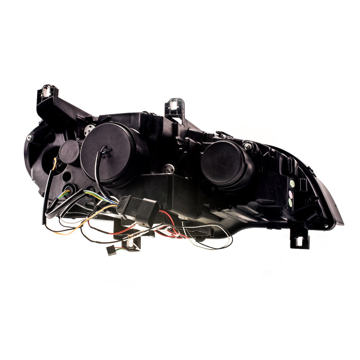 Xenon Schwarz DRL Scheinwerfer passend für BMW X5 (E70) 2008-2010