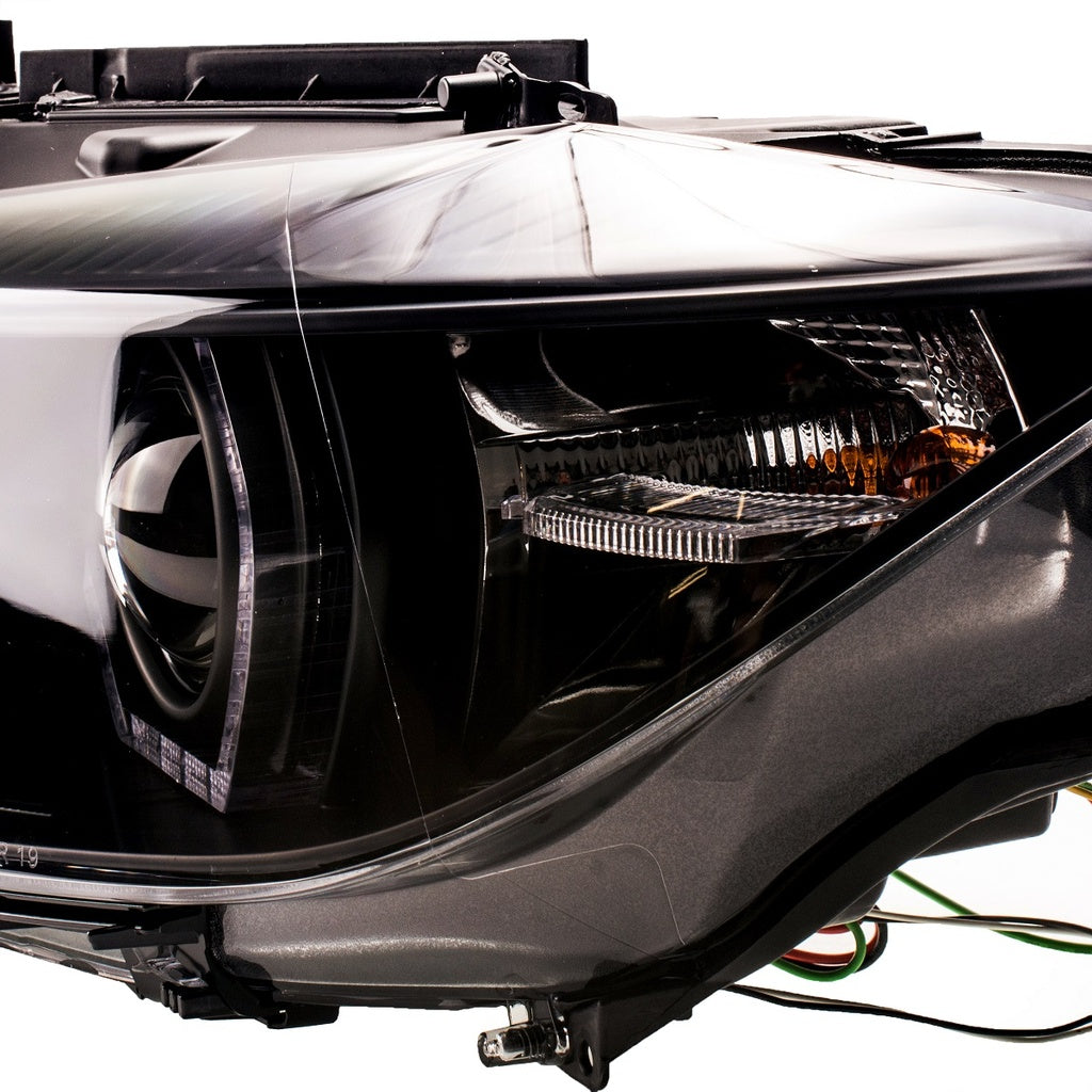 Scheinwerfer Xenon Schwarz mit Tagfahrlicht passend für BMW 3er (F30) Limousine und (F31) Touring Vor-Facelift 2012-2015