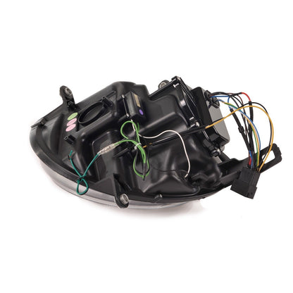 Schwarzes Halogen Scheinwerfer Set passend für MINI Hatchback (R56) 2006-2010