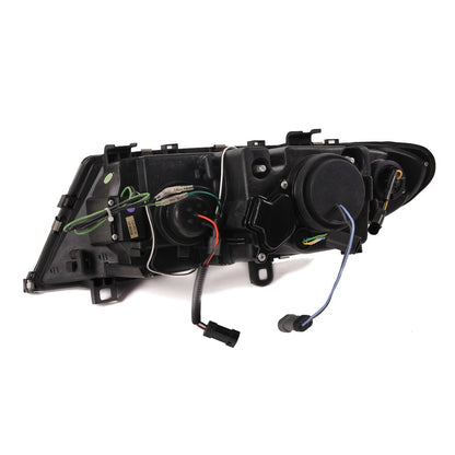 Scheinwerfer Halogen Schwarz passend für BMW 3er (E46) Limousine Touring Facelift 2001-2005