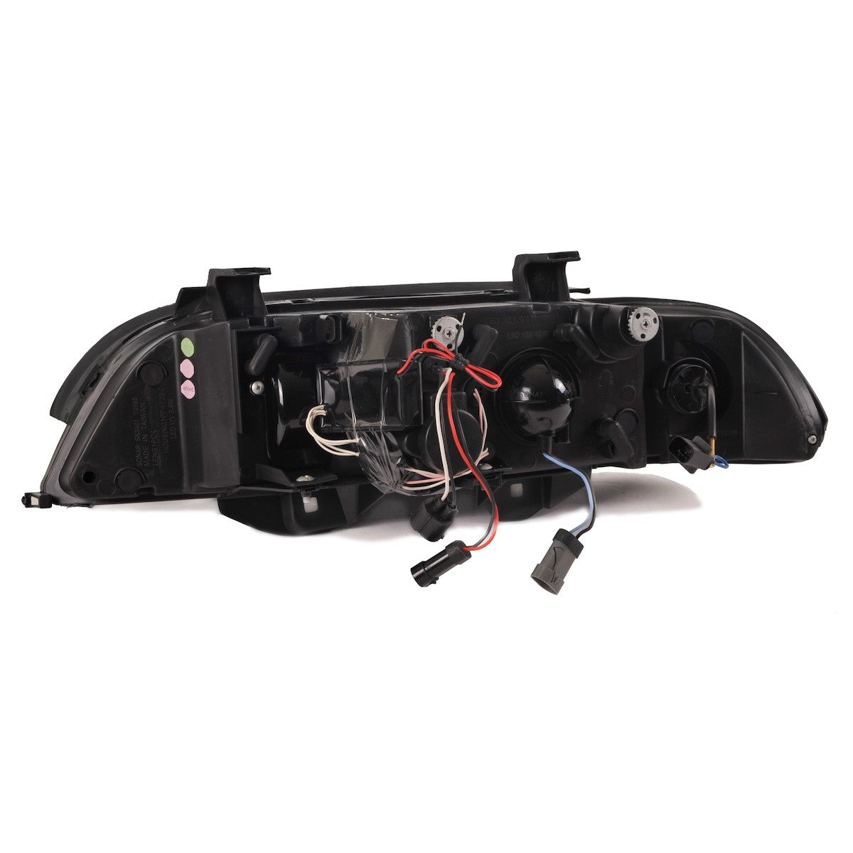 Schwarze CCFL Halogen Scheinwerfer passend für BMW 5er E39 1995-2003