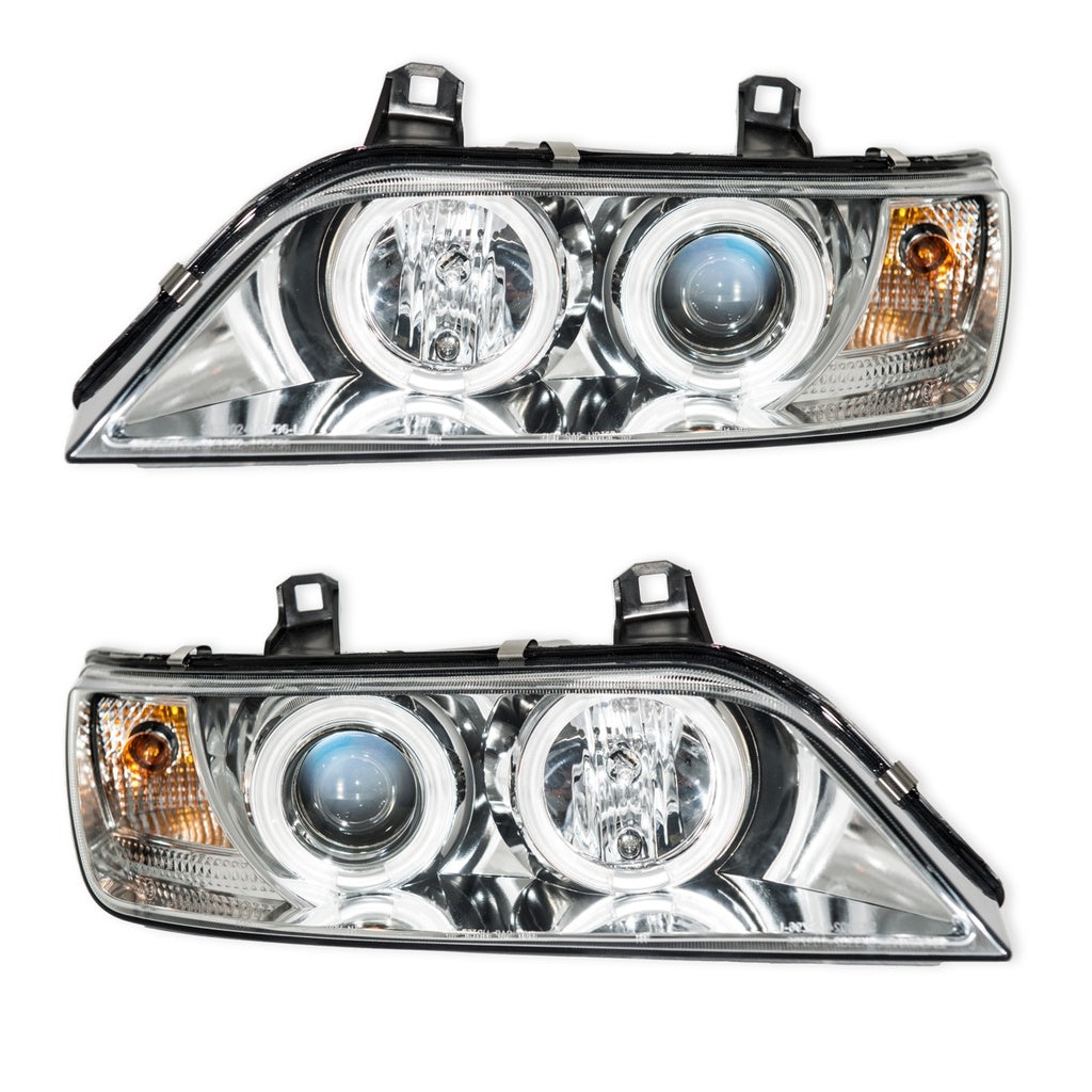 Scheinwerfer Halogen Chrome mit CCFL passend für BMW Z3 (E36) Roadster und Coupe 1996-2002