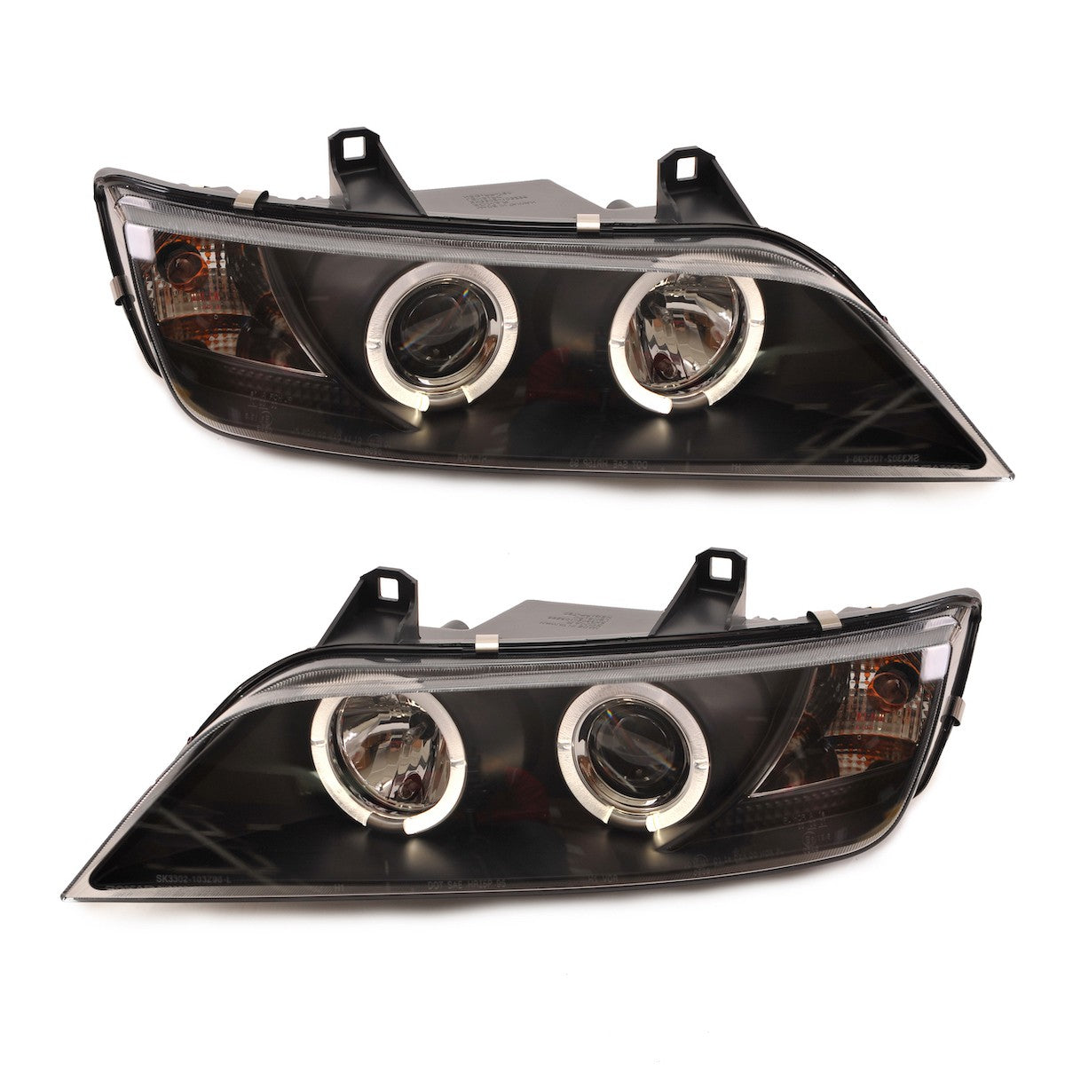 Schwarzes Halogen Scheinwerfer Set passend für BMW Z3 (E36) 1996-2002