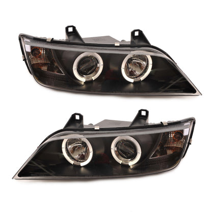 Schwarzes Halogen Scheinwerfer Set passend für BMW Z3 (E36) 1996-2002