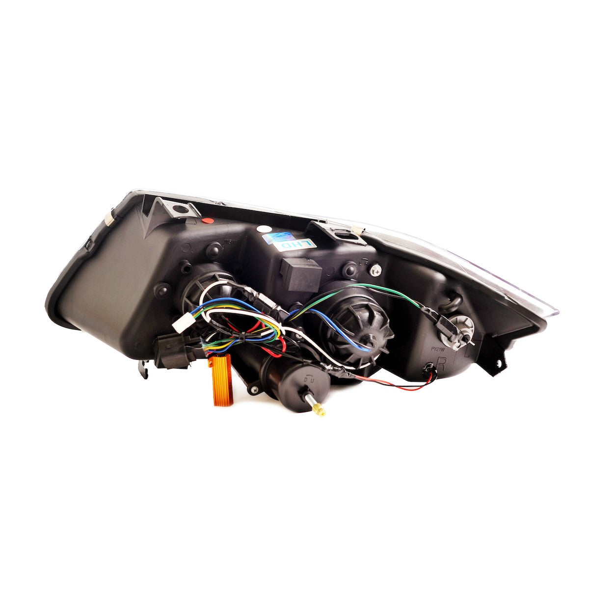 Schwarze Halogenscheinwerfer passend für BMW 3er E90 E91 2008-2012