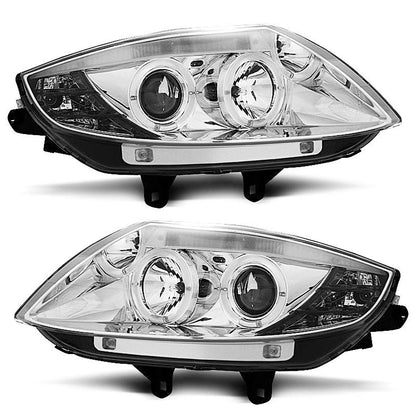 Scheinwerfer Angel Eyes Chrom passend für BMW Z4 E85 E86 02-08
