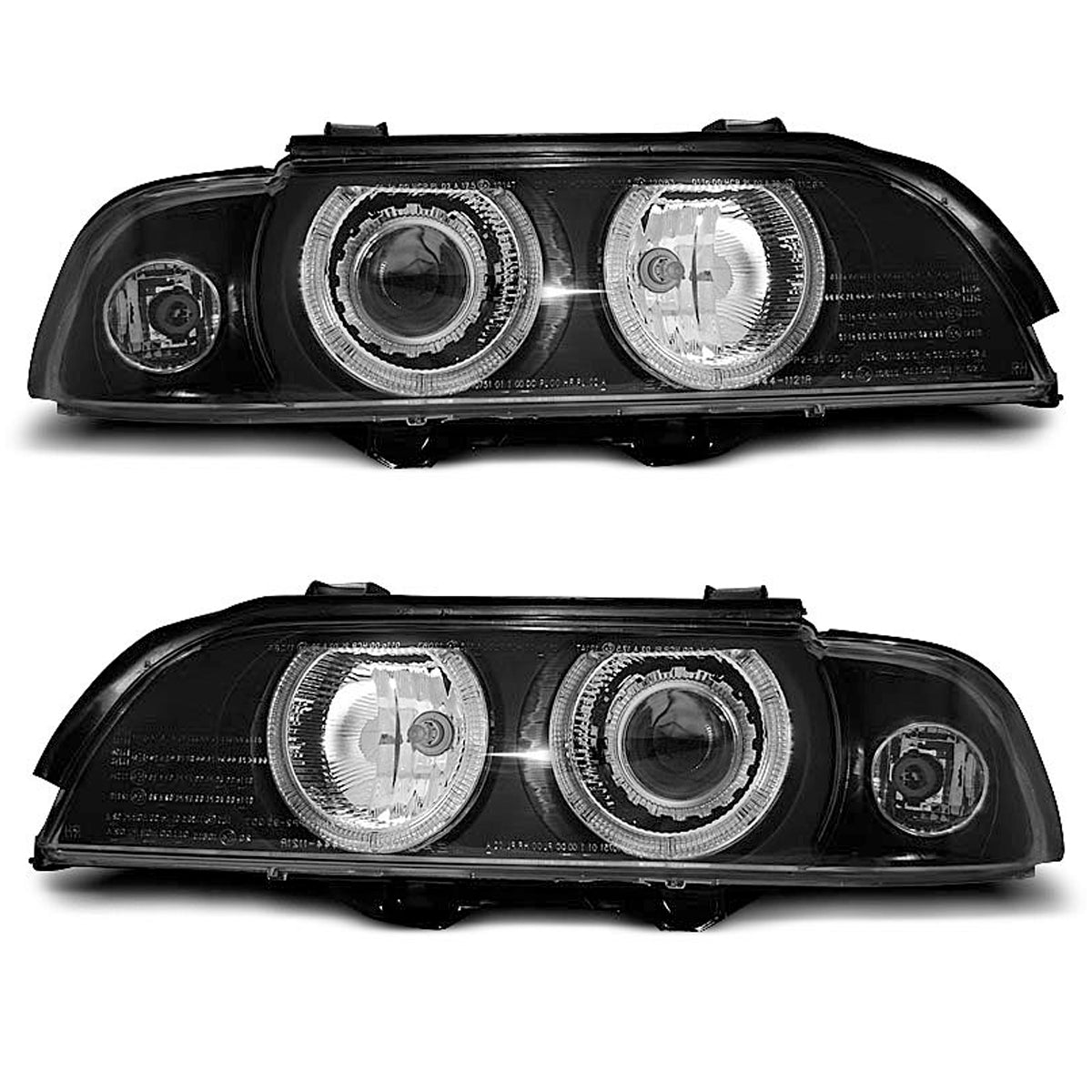 Xenon Scheinwerfer Angel Eyes Schwarz passend für BMW E39 09.95-06.03
