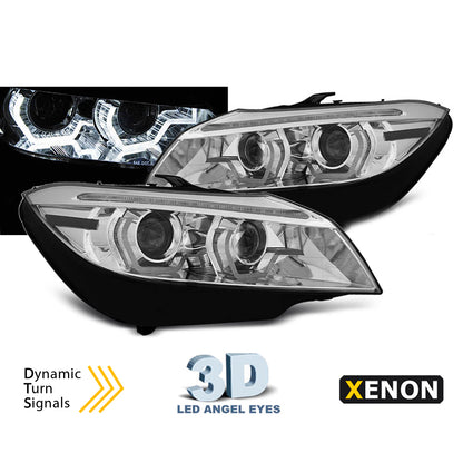 Xenon Scheinwerfer LED DRL Chrom AFS SEQ passend für BMW Z4 E89 09-13