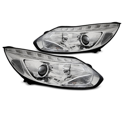 Scheinwerfer passend für Ford Focus MK3 11-10.14 LED Chrom