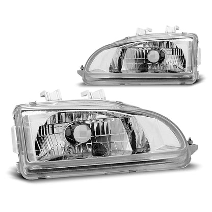 Scheinwerfer passend für Honda Civic 09.91-08.95 2D/3D Chrom