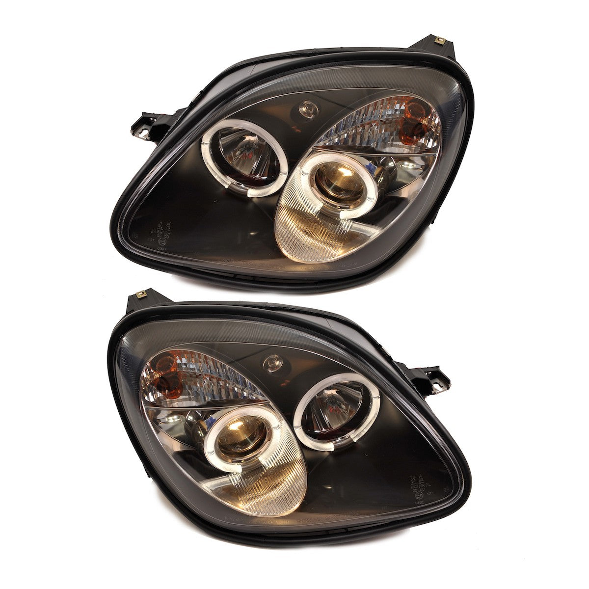 Scheinwerfer Halogen Schwarz passend für Mercedes SLK (R170) 1996-2004