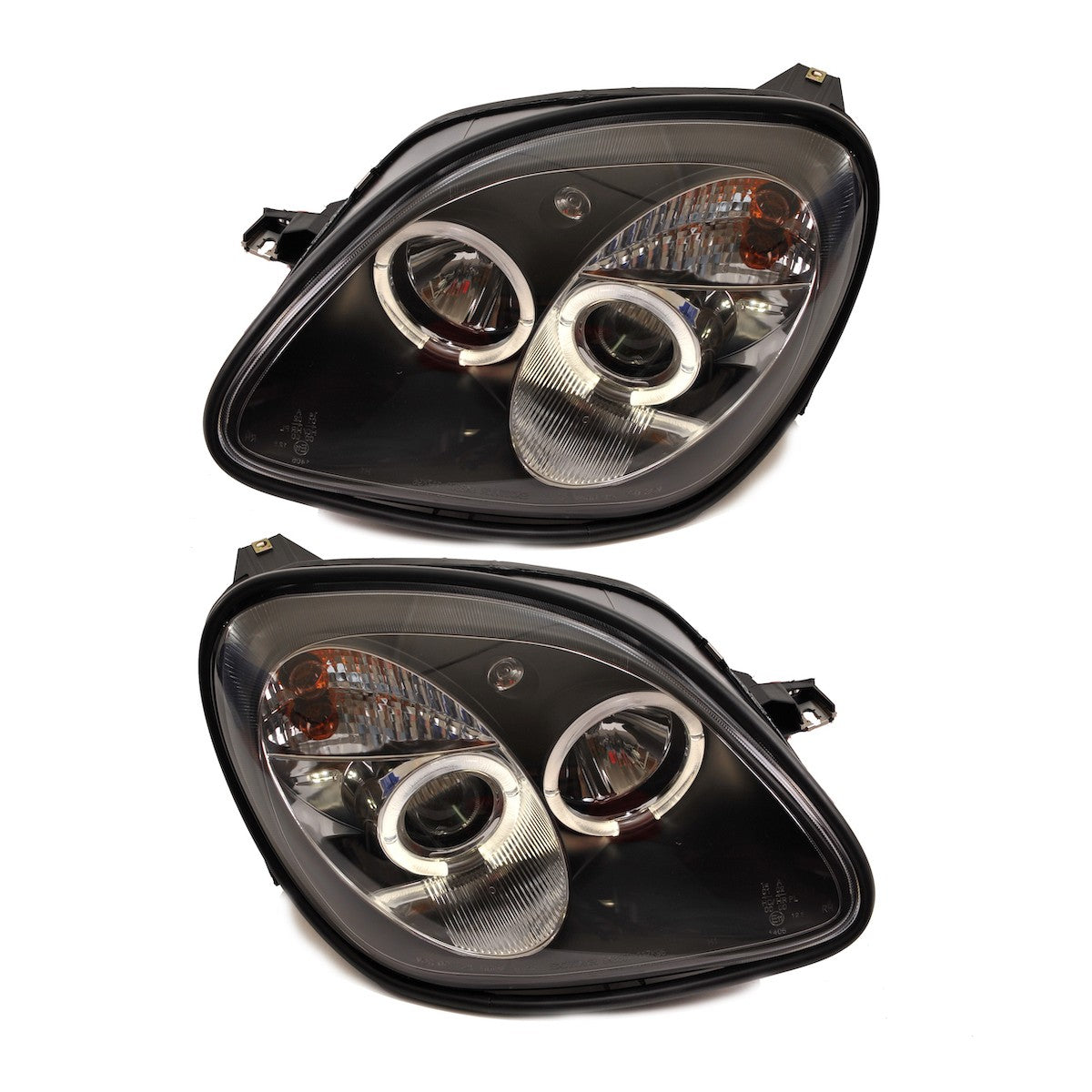 Scheinwerfer Halogen Schwarz passend für Mercedes SLK (R170) 1996-2004