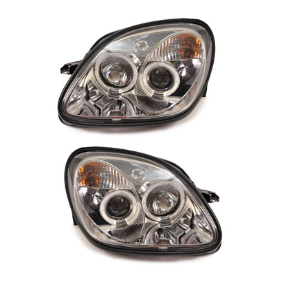 Scheinwerfer Halogen Chrom passend für Mercedes SLK R170 1996-2004