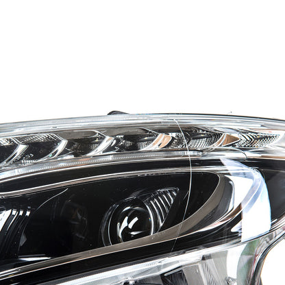 Schwarzes Scheinwerfer-Set passend für Mercedes V-Klasse W447 2016-2023