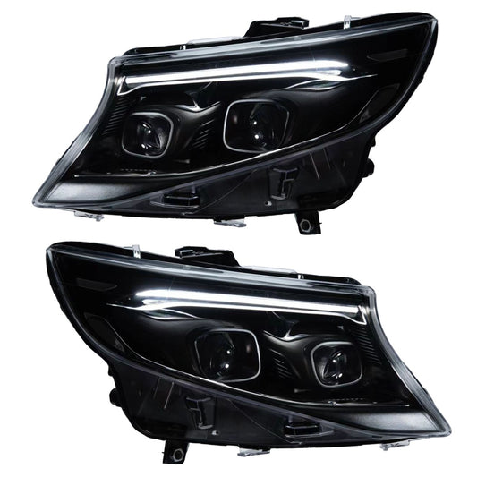 LED Facelift Scheinwerfer passend für Mercedes V-Klasse/Vito W447 2016-2023